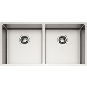 Inox sudoper sa dva korita TASCA CANOVA 86 2V