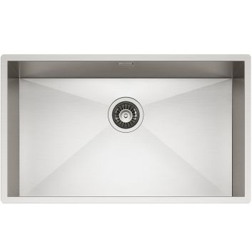 Küchenspüle einzelbecken aus edelstahl TASCA RAGGIO ZERO 70