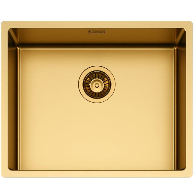 TASCA PVD jednostruki inox sudoper CANOVA 50 GOLD
