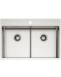 TASCA dvostruki inox sudoper ICON 76 IF